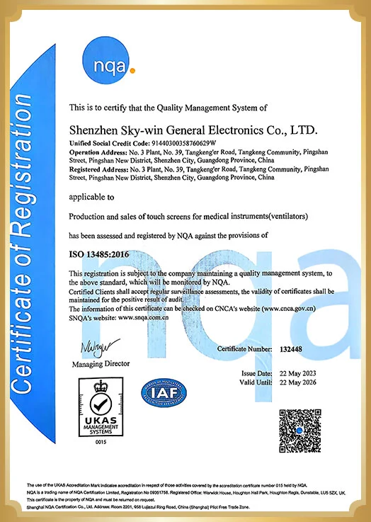 ISO13485 Medical Devices Quality Management certification